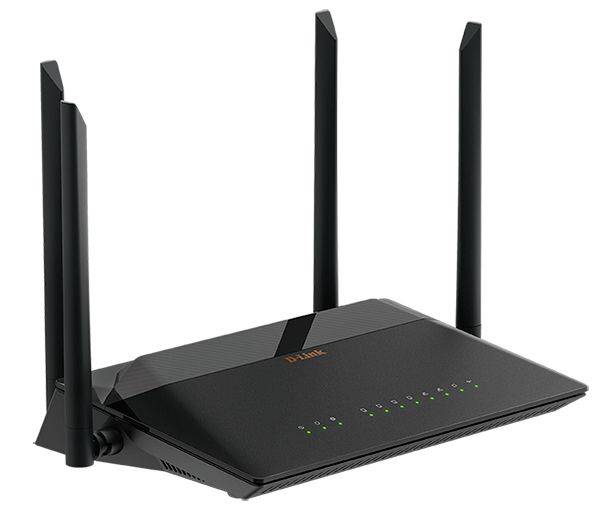 Роутер беспроводной D-Link DSL-245GR/R1A AC1200 ADSL2+/VDSL2 черный