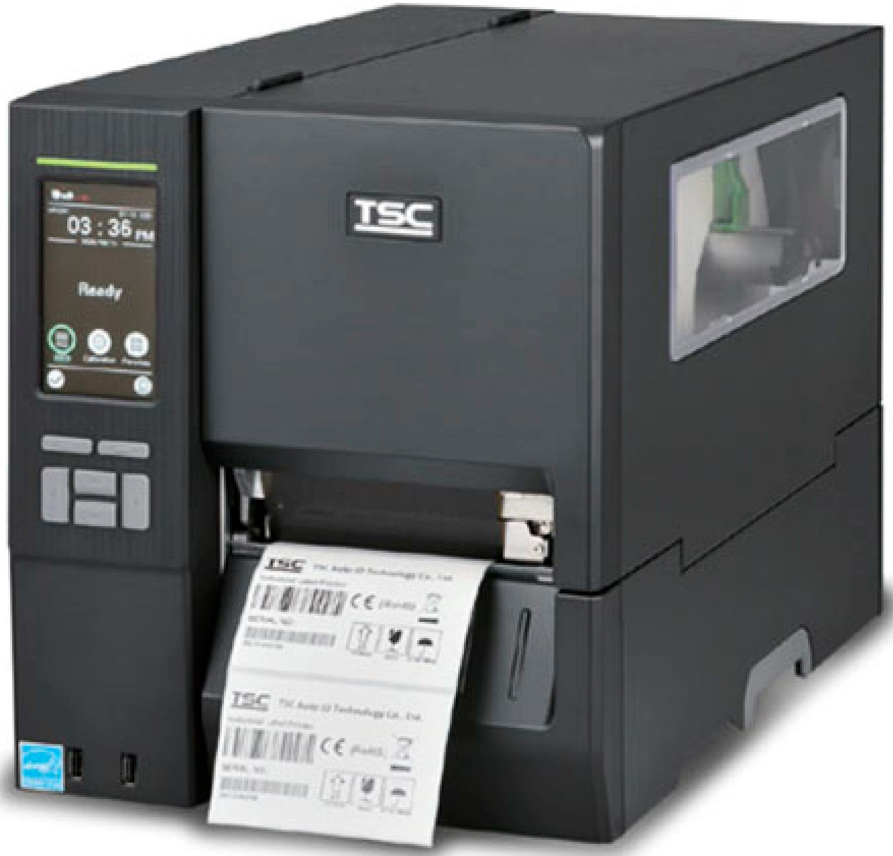 Термопринтер TSC MH341T (MH341T-A001-0302) 300dpi 305мм/с 3.5"/USB/RS232/Eth/Wi-Fi/BT для печ.этик. 