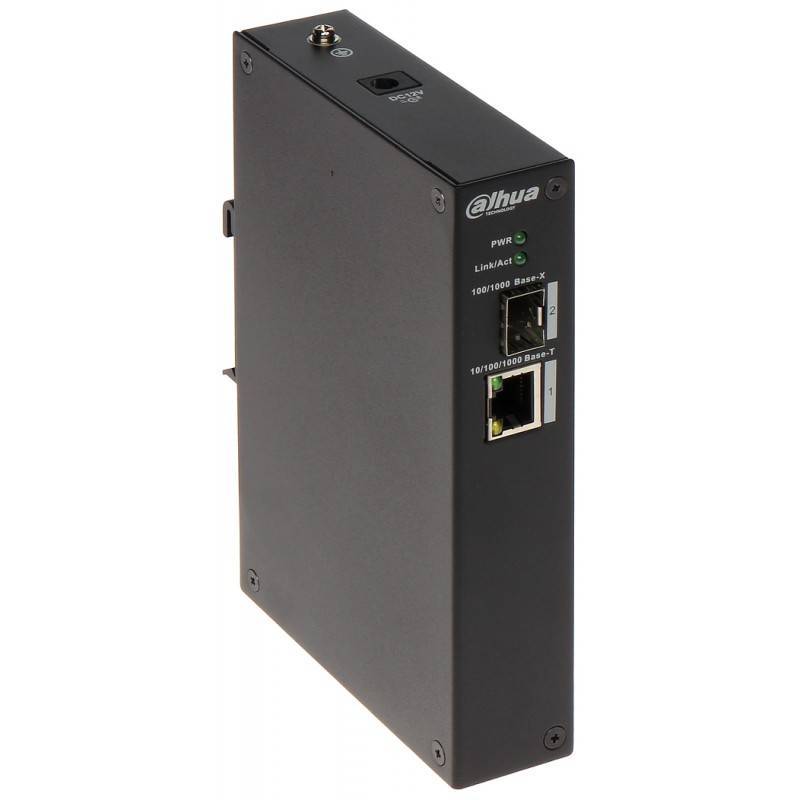 Коммутатор Dahua DH-PFS3102-1T 1x1Гбит/с 1xКомбо(1000BASE-T/SFP) неуправляемый