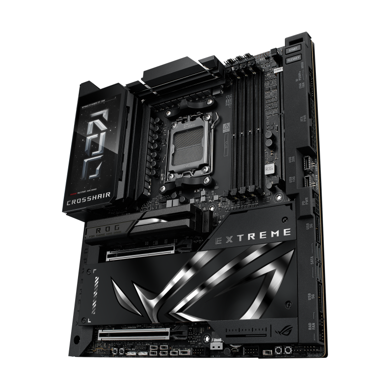 Материнская плата ASUS ROG CROSSHAIR X870E EXTREME AM5 E-ATX 4xDDR5 2xPCIEx16 5xM.2 4xUSB-C HDMI 5GL