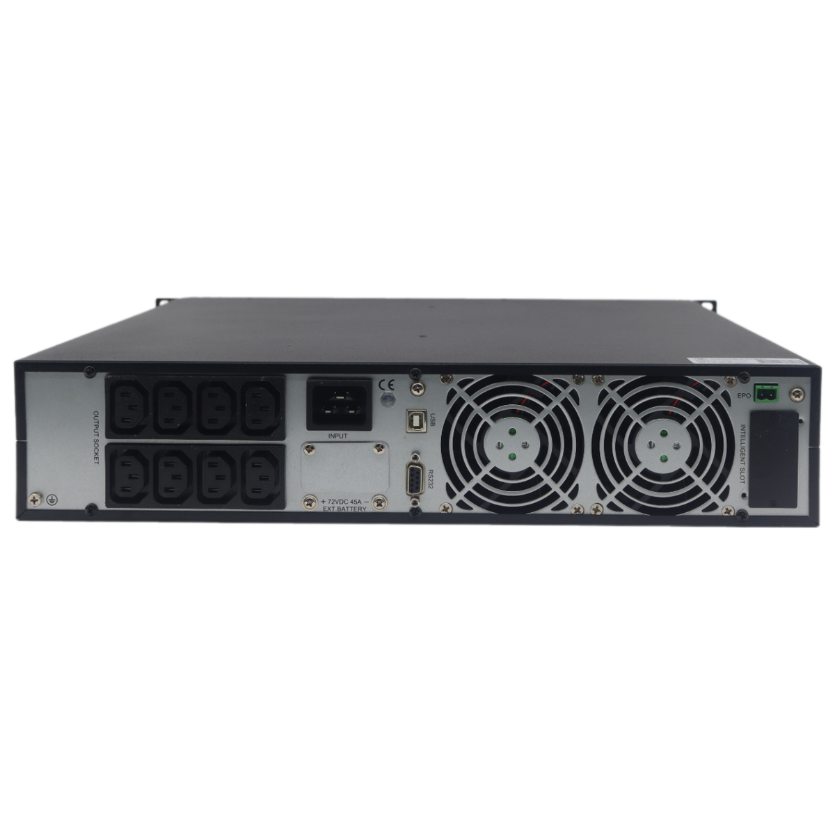 Источник бесперебойного питания  ИБП Crusader Stabline RTIO-3000VA (3000Ва, 2700Вт, 8xIEC320, LCD, U