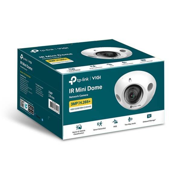 TP-Link VIGI C230I Mini(2.8mm) Компактная купольная IP-камера 3 Мп