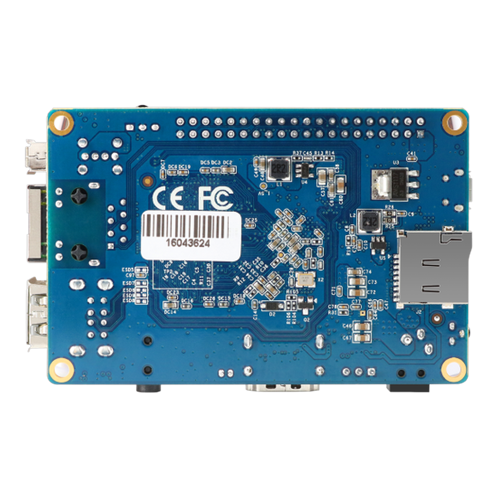 Одноплатный компьютер Orange Pi Orange Pi PC Plus RAM 1GB, 8GB eMMC flash