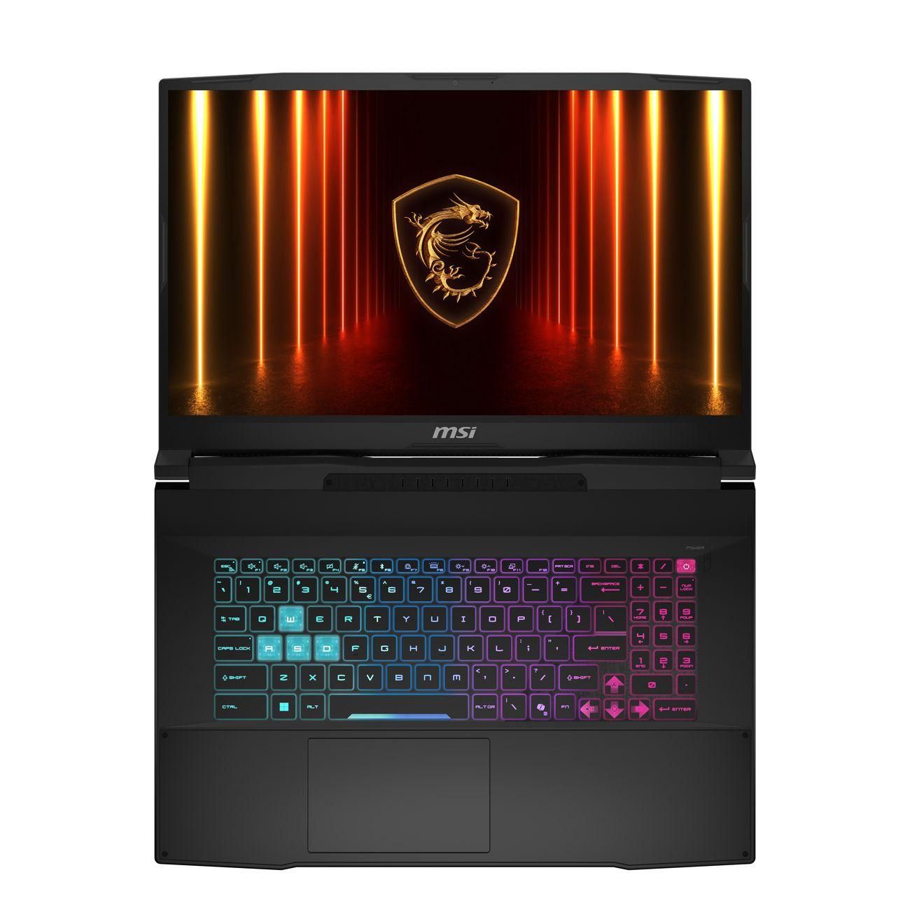 ноутбук MSI Katana 17 B2RVEK Core 7-240H 17.3" FHD (1920*1080),DDR5 16GB ( 8GB*2) 1TB SSD, NV RTX 40
