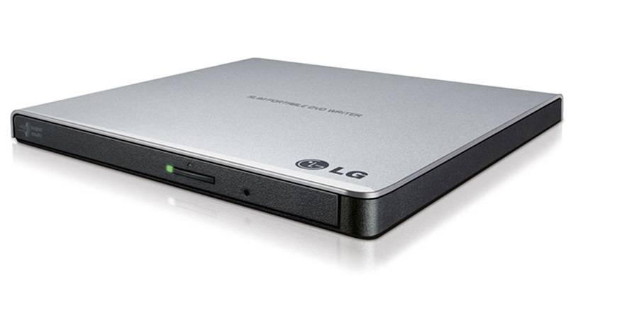 Привод DVD-RW LG GP57ES40 серебристый USB внешний RTL