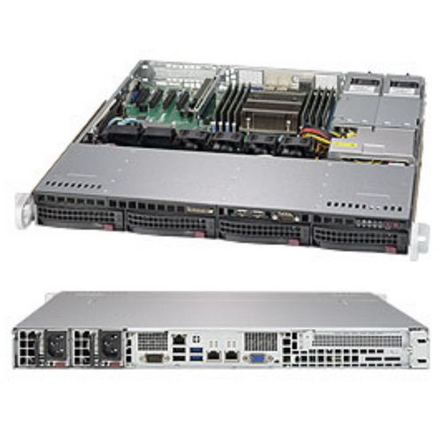 Серверная платформа SuperMicro SYS-5018R-MR 1U Rackmount 813MTQ-R400CB X10SRi-F LGA 2011 8xDD