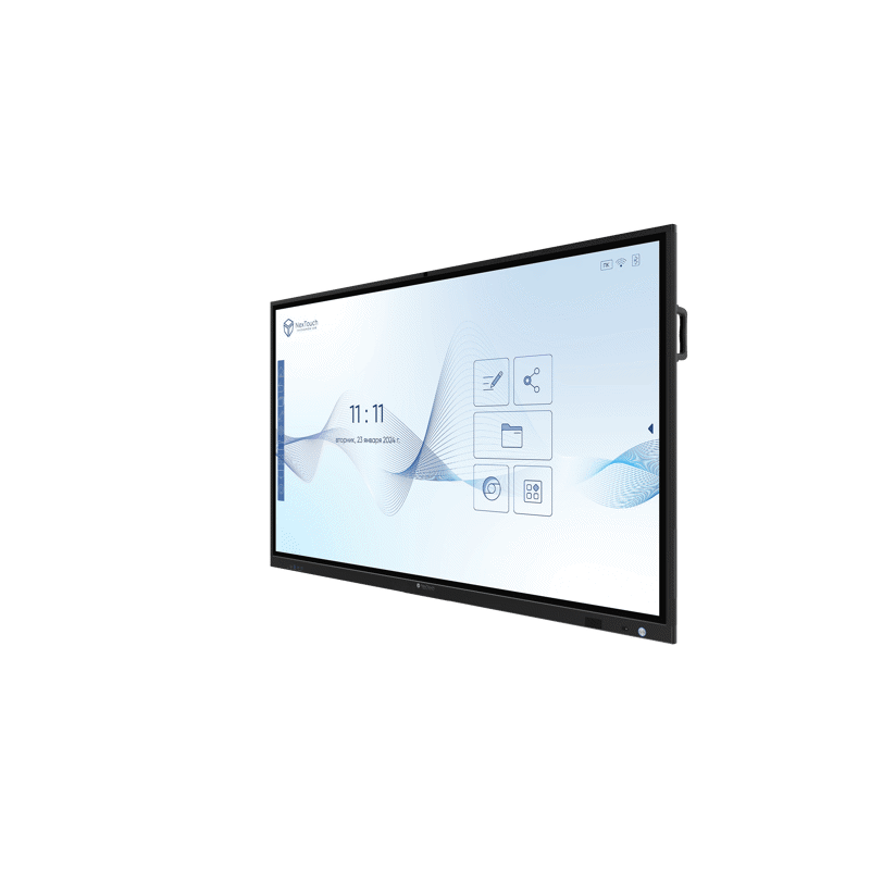 Интерактивный комплекс NextPanel 86", 4К (3840*2160), 400 кд/м2, 4000:1, IR, 10 мс, 20 касаний, WiFi