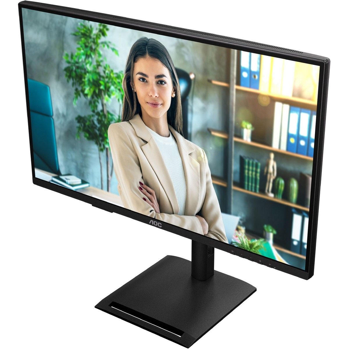 Монитор 27" AOC Q27P4U  IPS, 2560x1440, 120Hz, 4ms, 350сd/m, 1500:1 | 2xHDMI(2.0), DP(1.2), Typ