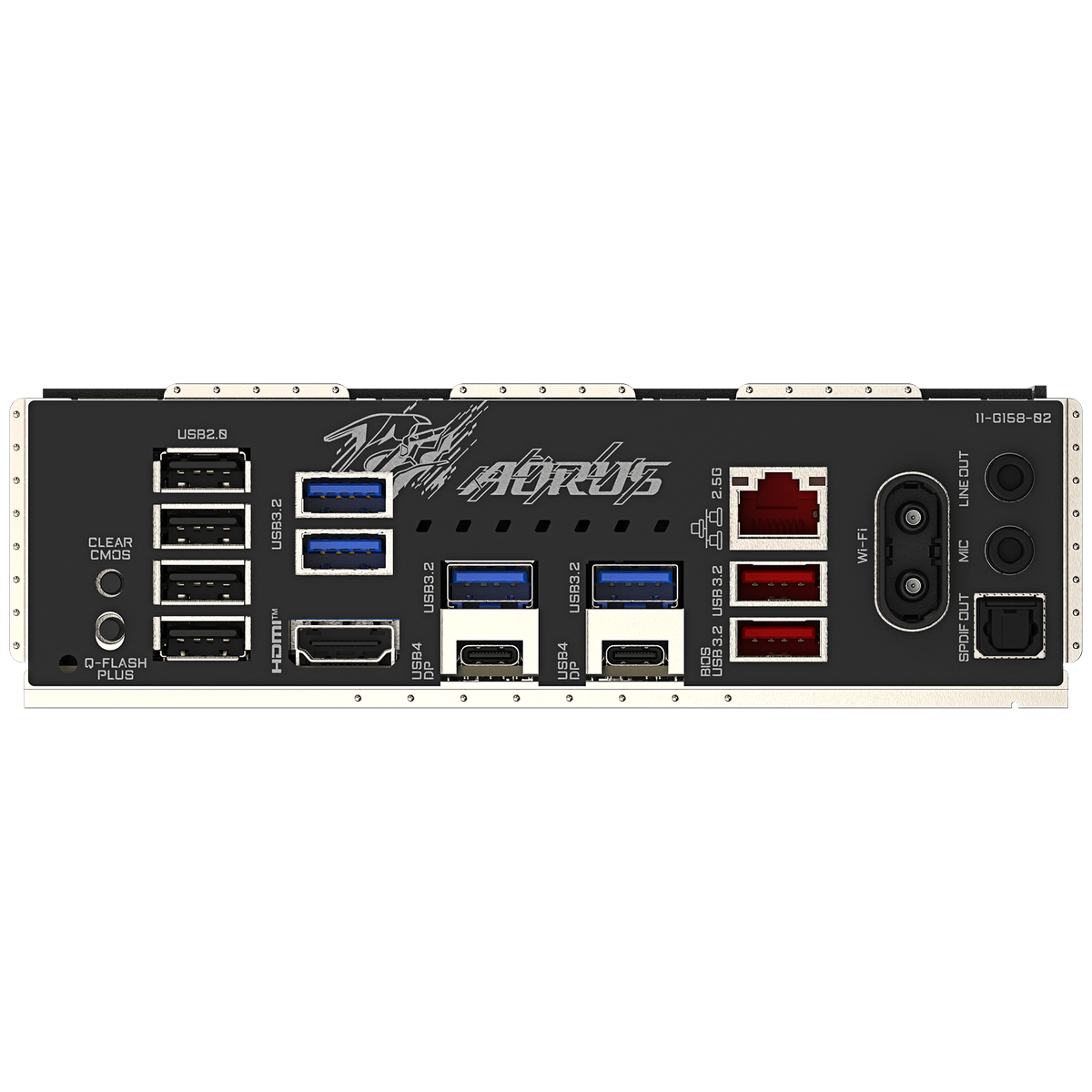 Материнская плата GIGABYTE X870M AORUS ELITE WIFI7, AM5, B850, 4*DDR5, 2*SATA, 2*M.2, 6*USB 3.2, 4*U