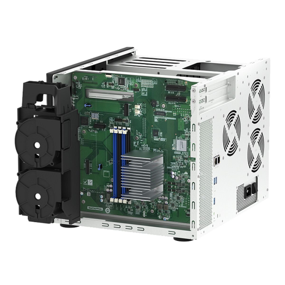 Сетевое хранилище QNAP TS-1655-8G NAS 16-Bay (12x 3.5"/2.5" HDD/SSD bays + 4x 2.5" SSD bays + 2x M.2