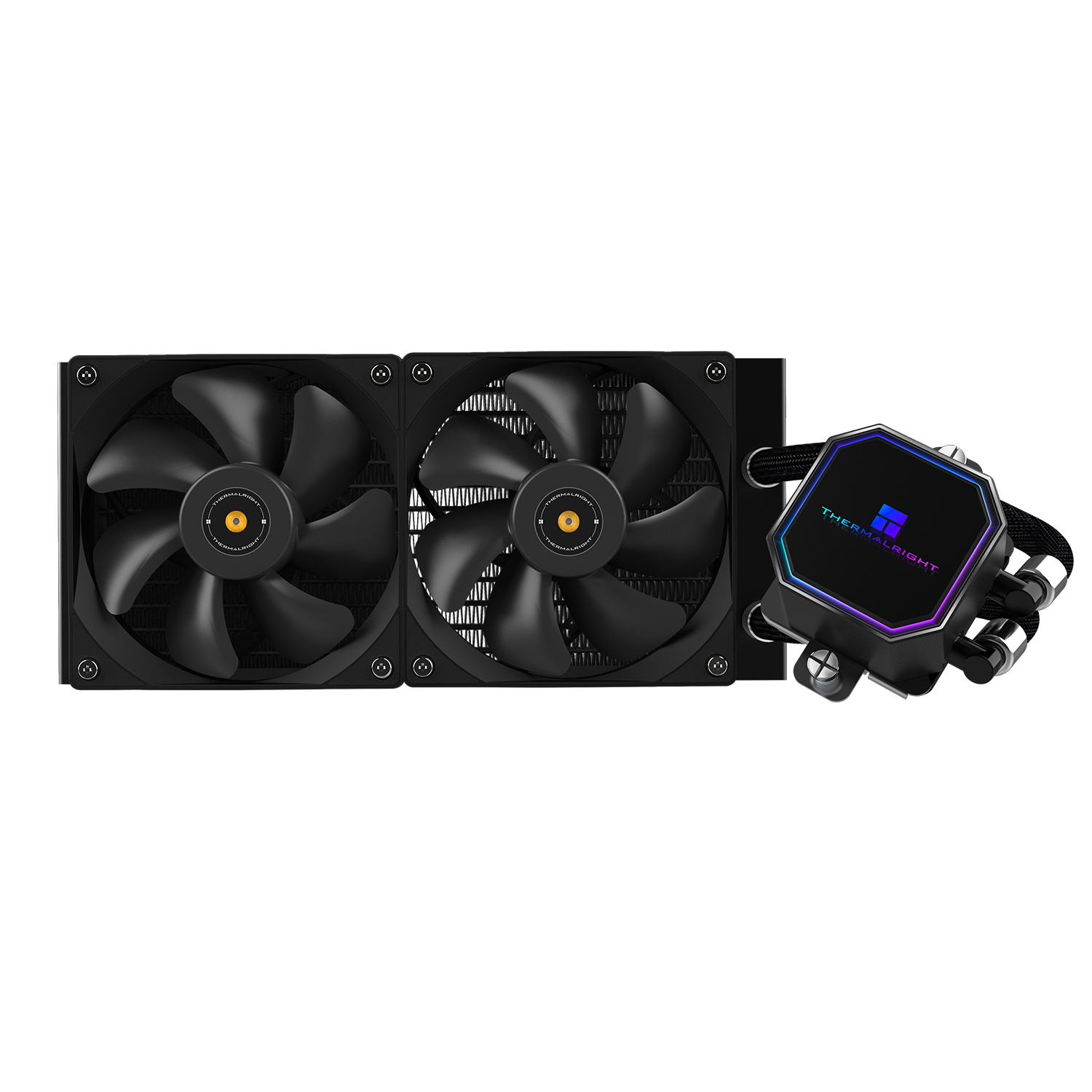 Система водяного охлаждения Thermalright Frozen Prism 240 Black / 2x120mm PWM Fans / TRFP240B