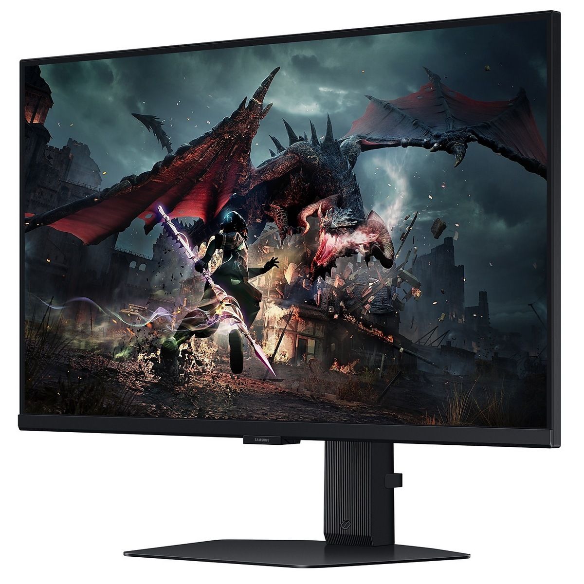 Монитор Samsung 27" Odyssey G5 S27DG502EIXCI черный IPS LED 16:9 HDMI полуматовая HAS Piv 1000:1 350
