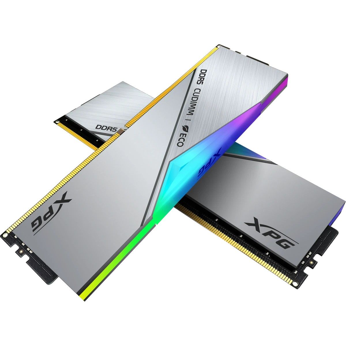 Модуль памяти ADATA 48GB DDR5 9200 XPG Lancer CUDIMM RGB AX5CU9200C4224G-DCLACRSG CL42, 1.45V, kit 2
