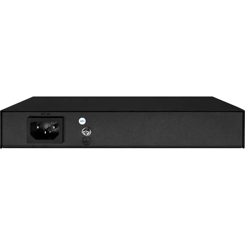 Passive PoE коммутатор Fast Ethernet на 10 портов. Порты: 8 х FE (10/100 Base-T, 52V 4,5(+) 7,8(–)) 