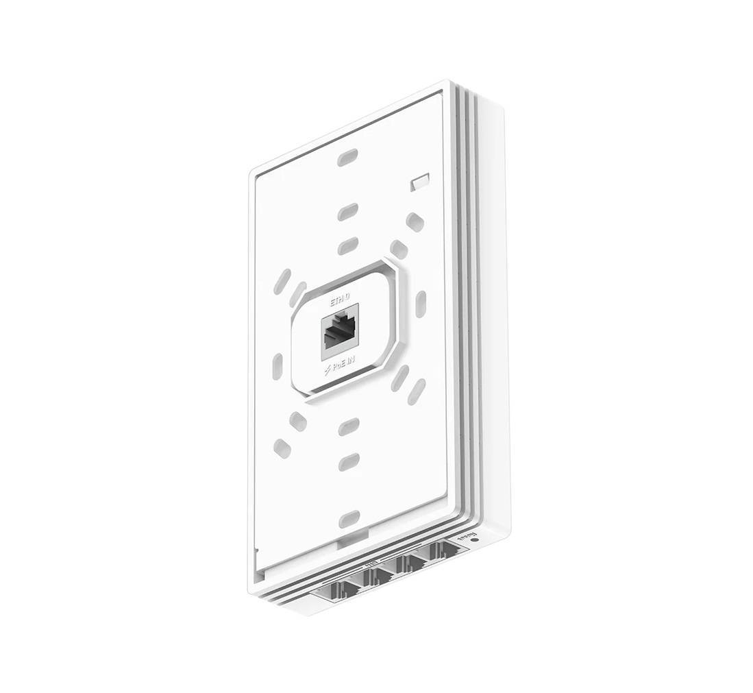Точка доступа Wi-Fi CUDY AX3000 Gigabit Wall-Plate Wi-Fi 6 Access Point AX3000 Dual Band Wi-Fi 6 Wal