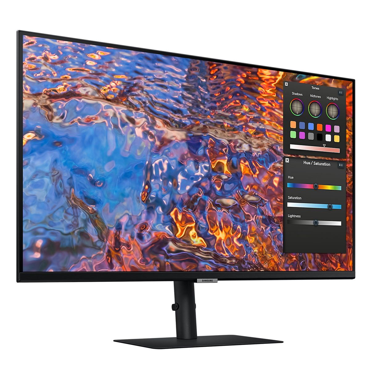 Монитор Samsung 32" ViewFinity S8 S32B800PXI черный IPS LED 5ms 16:9 HDMI полуматовая HAS Piv 350cd 