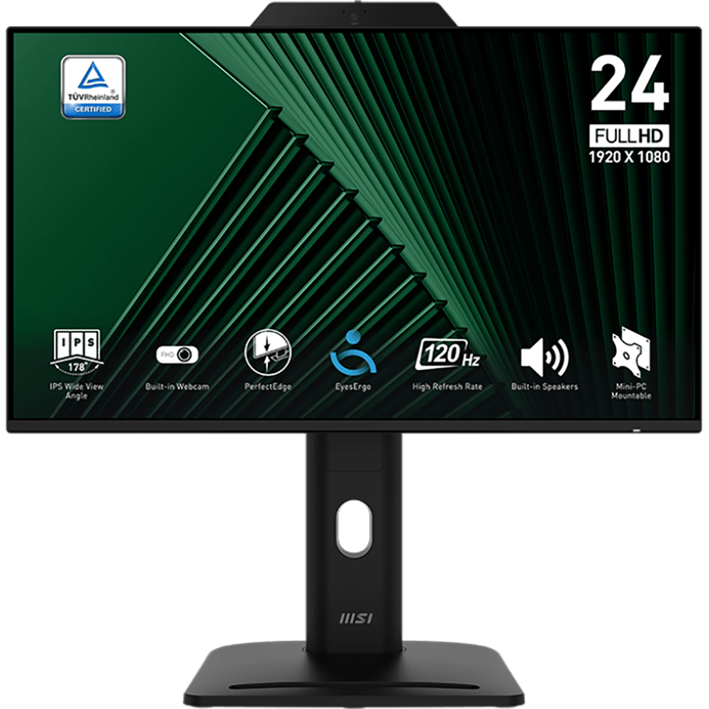 Монитор MSI 23.8" Pro MP242PMG черный IPS LED 16:9 HDMI матовая HAS Piv 300cd 178гр/178гр 1920x1080 
