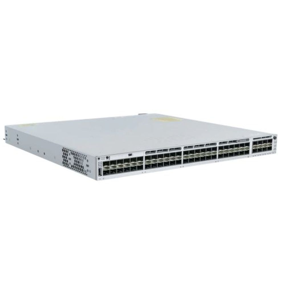 Коммутатор CISCO Catalyst 9300 48-port 1Gb SFP with modular uplinks, PS 1x750W (up to 2), DNA Networ