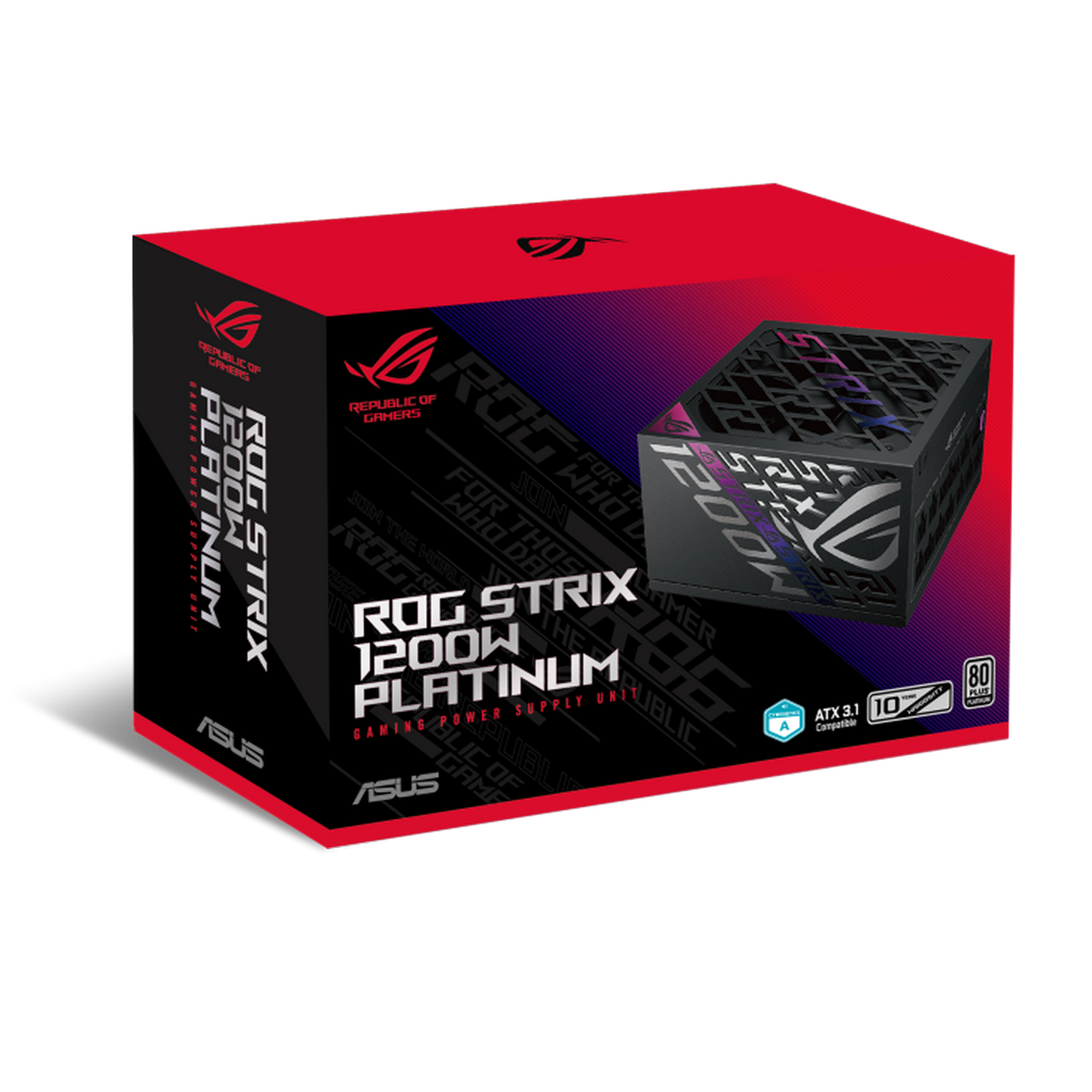 Блок питания ПК ASUS ROG-STRIX-1200P-GAMING