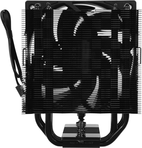 Устройство охлаждения(кулер) PcCooler RT500 BK Soc-AM5/AM4/1200/1700/1851 черный 4-pin 34.9dB Al+Cu 