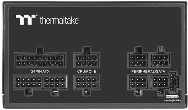 Блок питания Thermaltake ATX 650W Toughpower GF1 ARGB 80+ gold (20+4pin) APFC 140mm fan color LED 9x