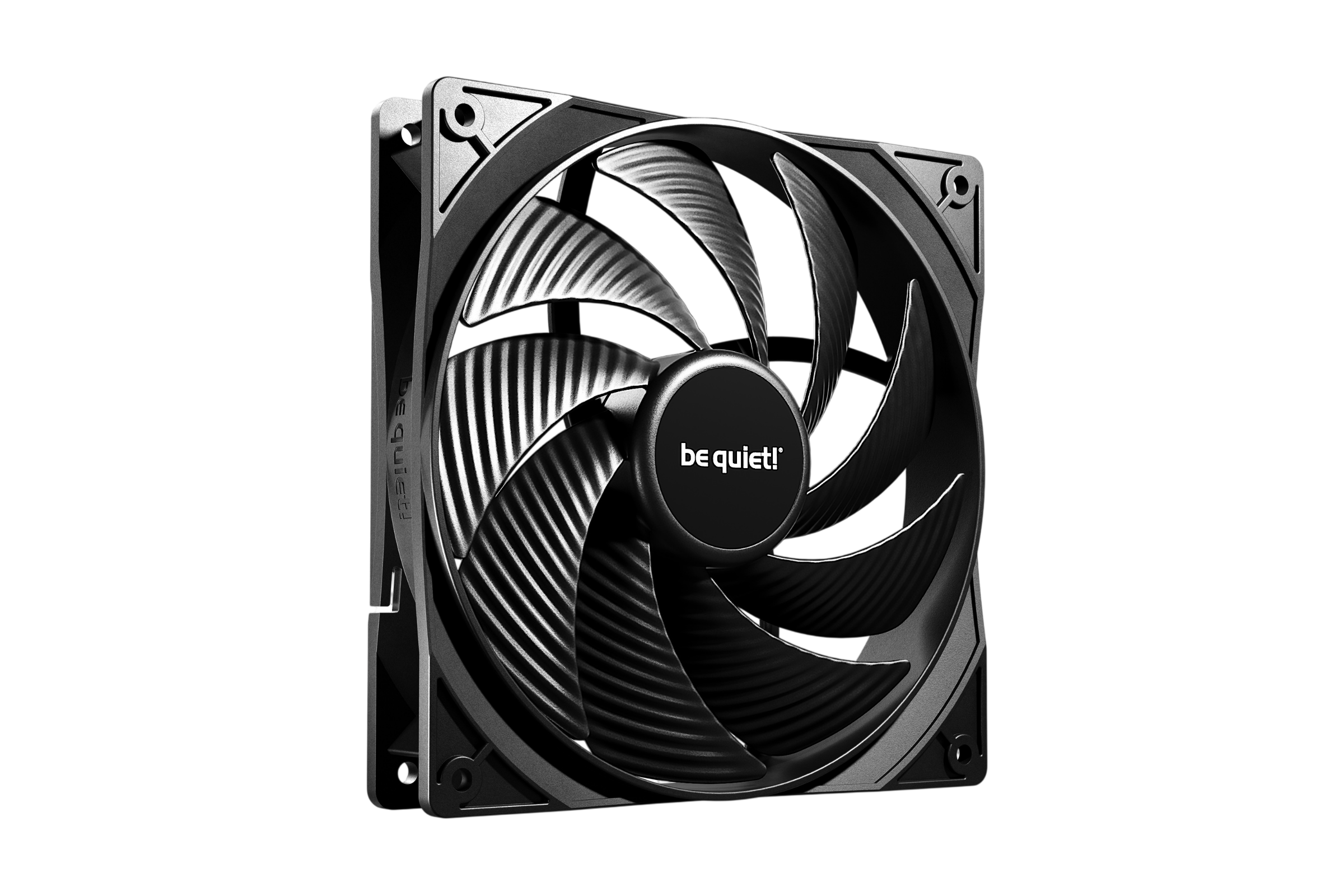 Кулер для корпуса/ Case Cooler be quiet! PURE WINGS 3 140mm PWM high-speed (140x140x25mm, 4-pin PWM, 72.2CFM, 30.5dBA, 1800RPM, Black)