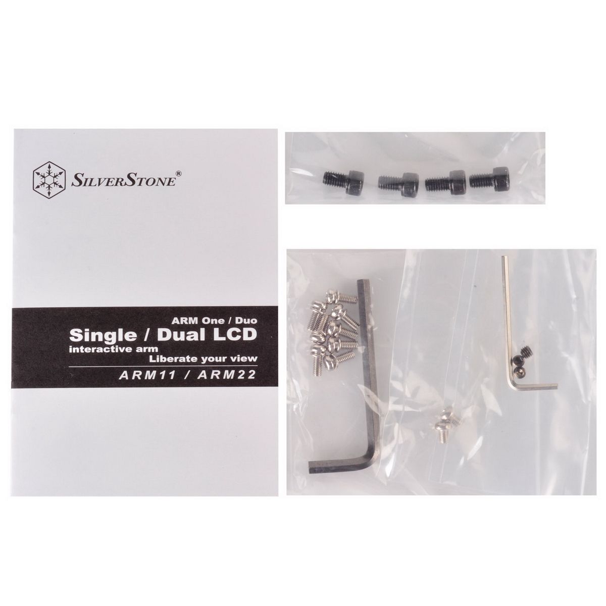 Подставка настольная Silverstone SST-ARM22SC (G56ARM22SC00010)