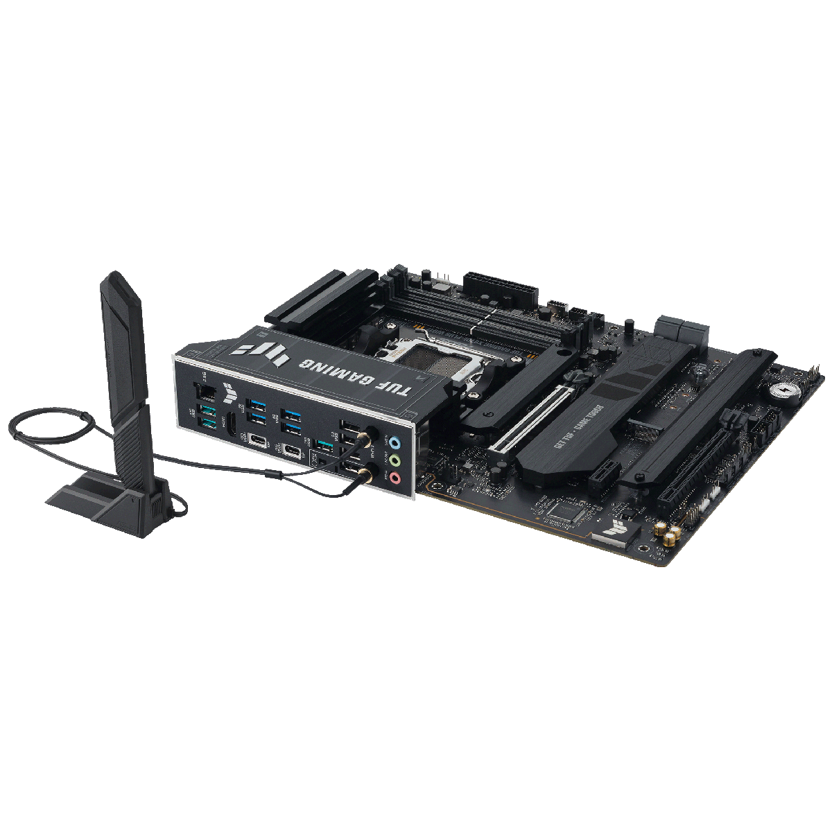 Материнская плата Asus TUF GAMING X870E-PLUS WIFI7 Socket AM5 AMD X870E 4xDDR5 ATX AC`97 8ch(7.1) 2.