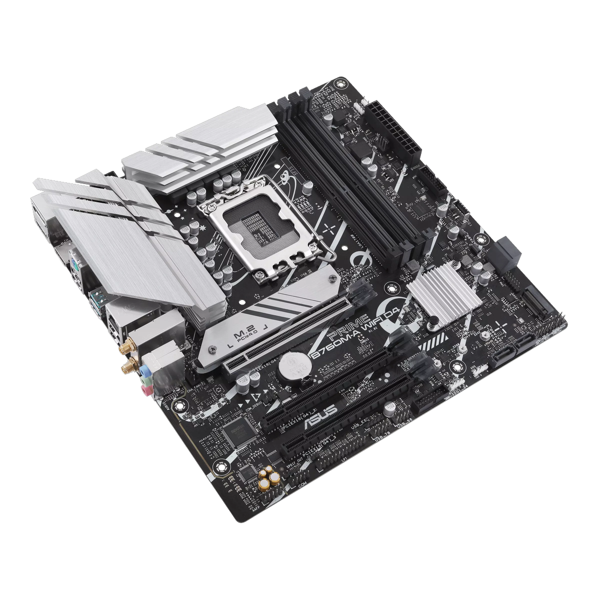 Материнская плата Asus PRIME B760M-A WIFI D4 Soc-1700 Intel B760 4xDDR4 mATX AC`97 8ch(7.1) GbLAN RA