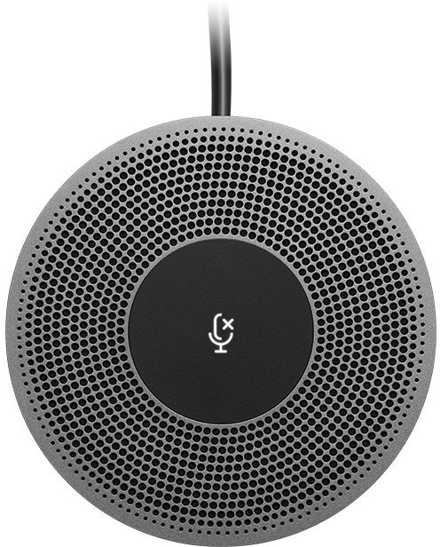 Микрофон проводной Logitech MeetUp 6м черный