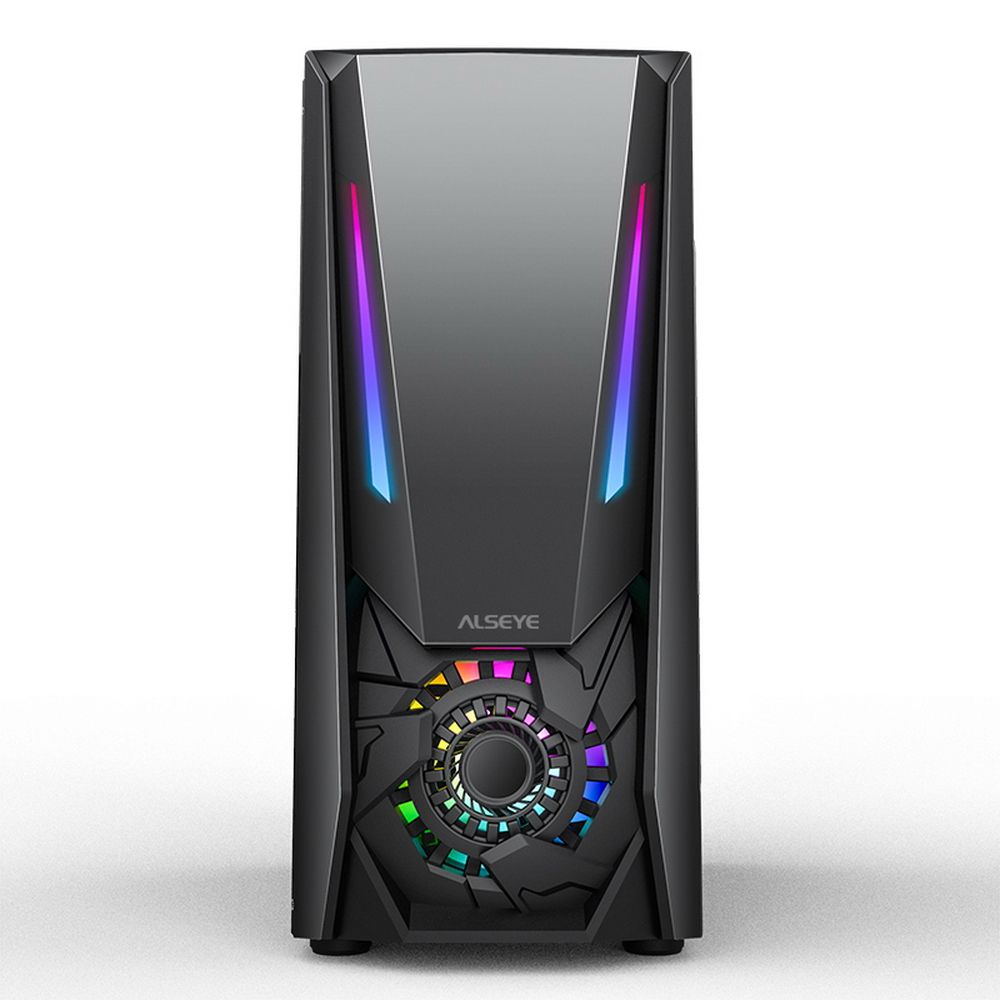 Корпус ALSEYE  Reactor-B Mini-ITX/Micro ATX/ATX, USB2.0*2+HD Audio+USB3.0*1 USB2.0*2+HD Audio+USB3.0