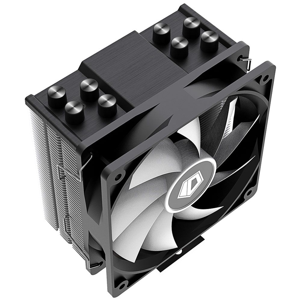 Устройство охлаждения(кулер) ID-Cooling SE-214-XT RGB Soc-AM5/AM4/1200/1700/1851 черный/белый 4-pin 