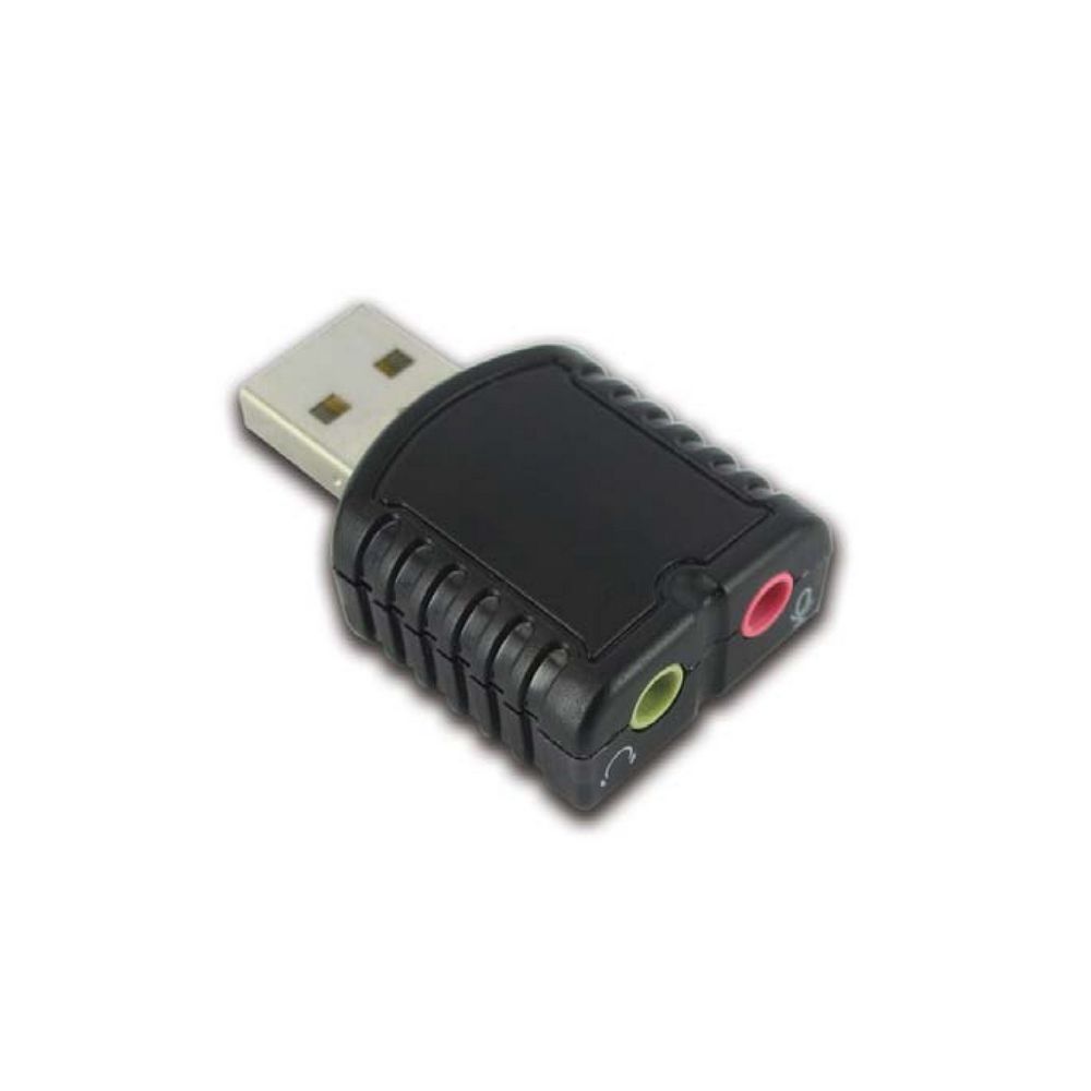 Контроллер Speed Dragon Звуковая карта FG-UAU02D-1AB-BU01 Tiny USB Stereo Sound Adapter (24bit 96kHz