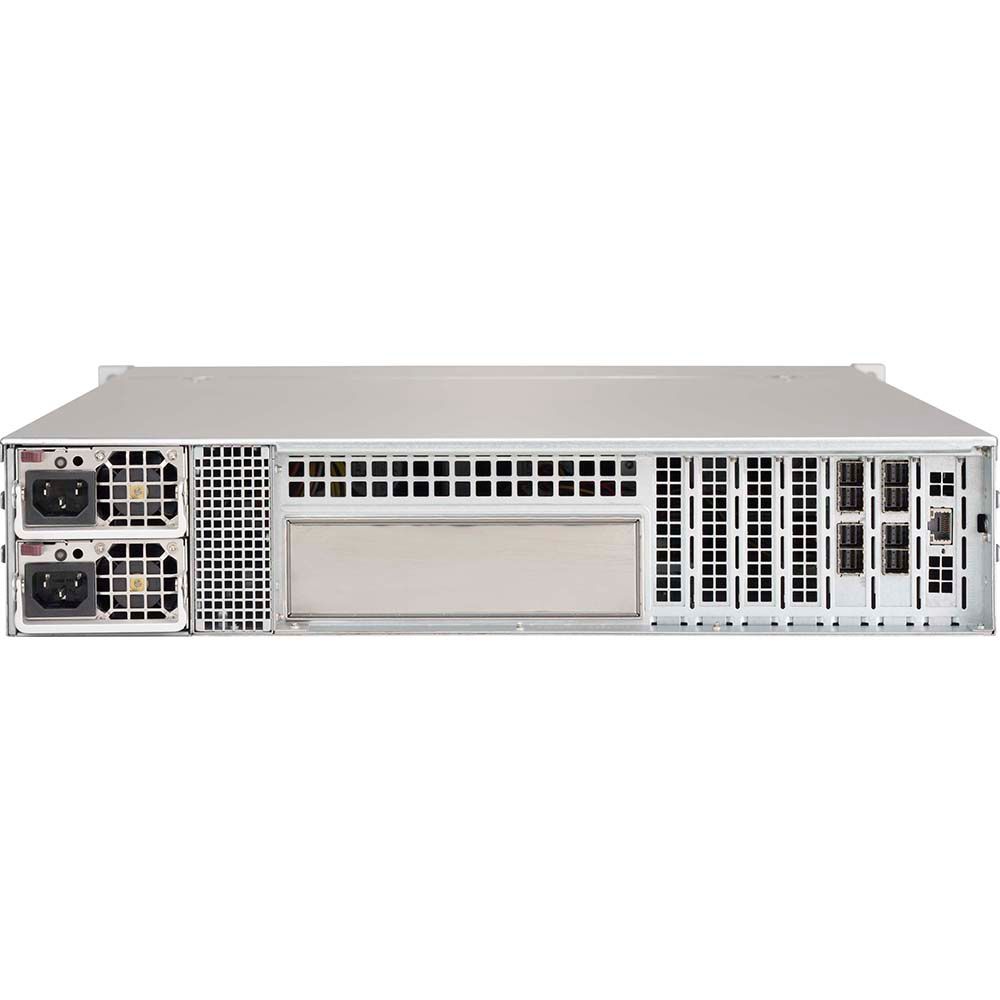 Корпус SuperMicro CSE-216BE1C4-R1K23LPB 2U, LP, 20x 2.5-inch SAS3/SATA3 HDD/SSD and 4x NVMe/SAS3/SAT