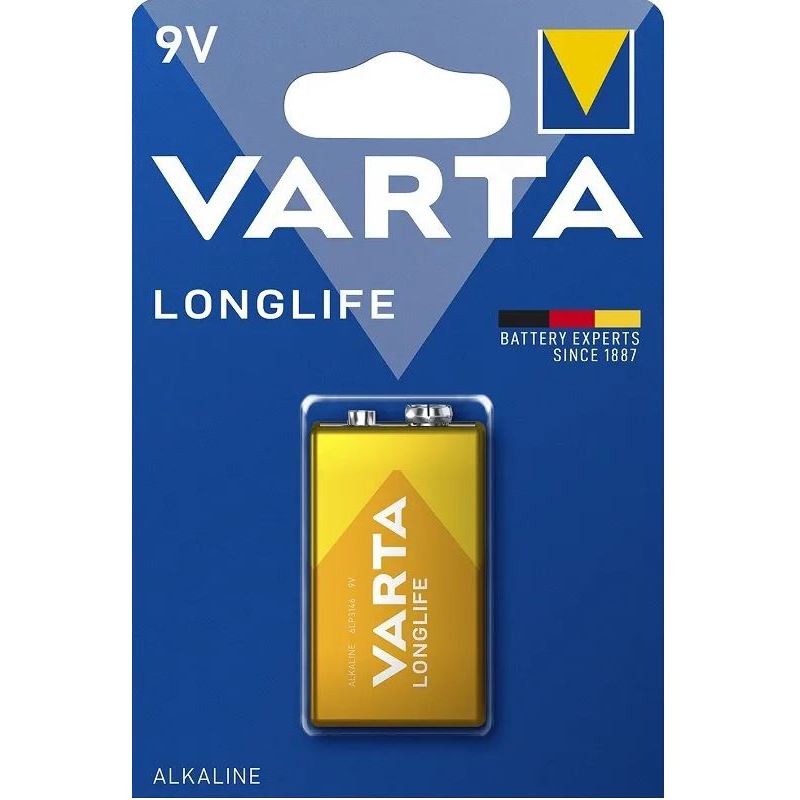 Varta LONGLIFE 6LR61 9-Volt-Block (Krona) (04122101411)