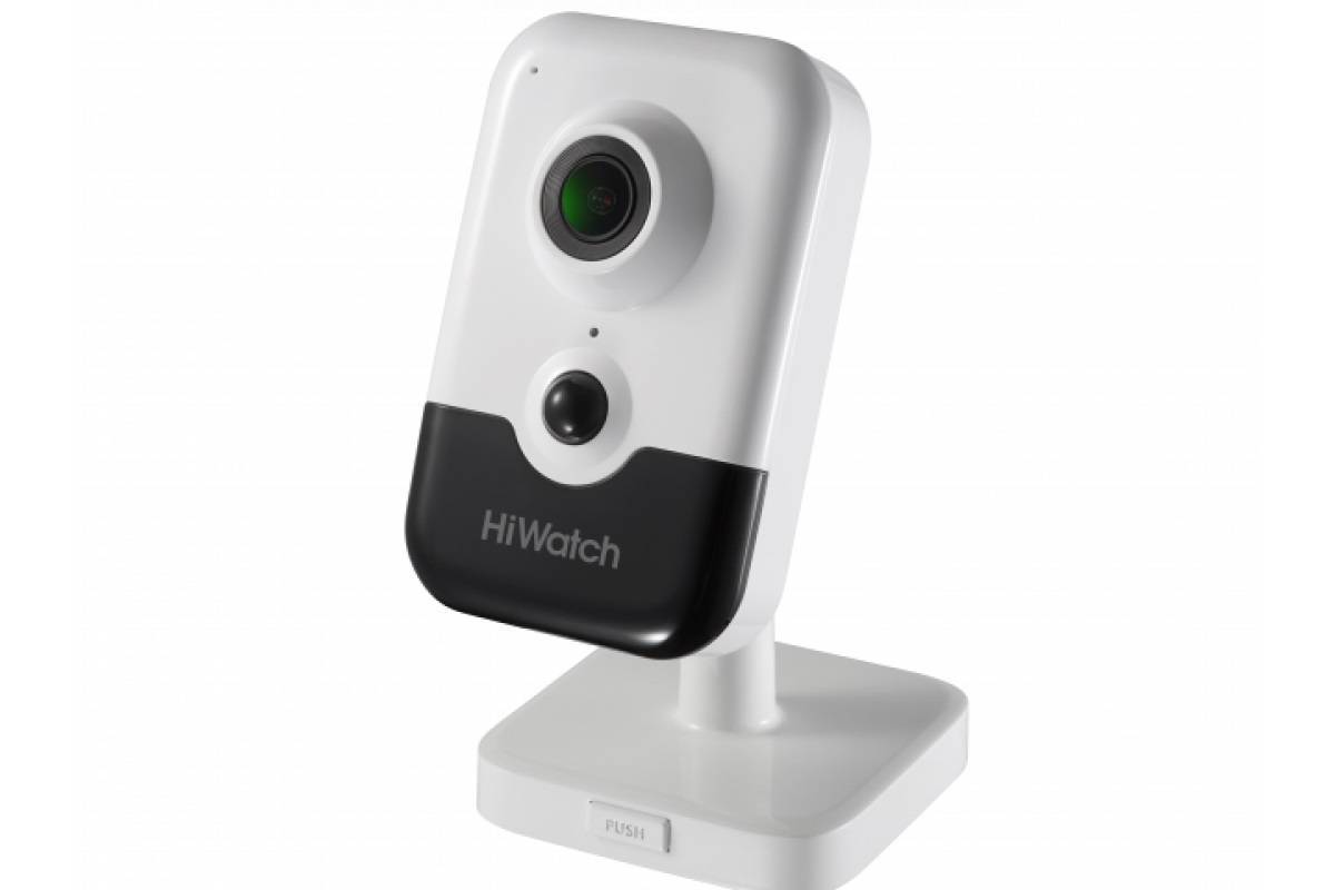 Камера видеонаблюдения IP HiWatch DS-I214(C)(2.8MM) 2.8-2.8мм цв. корп.:белый