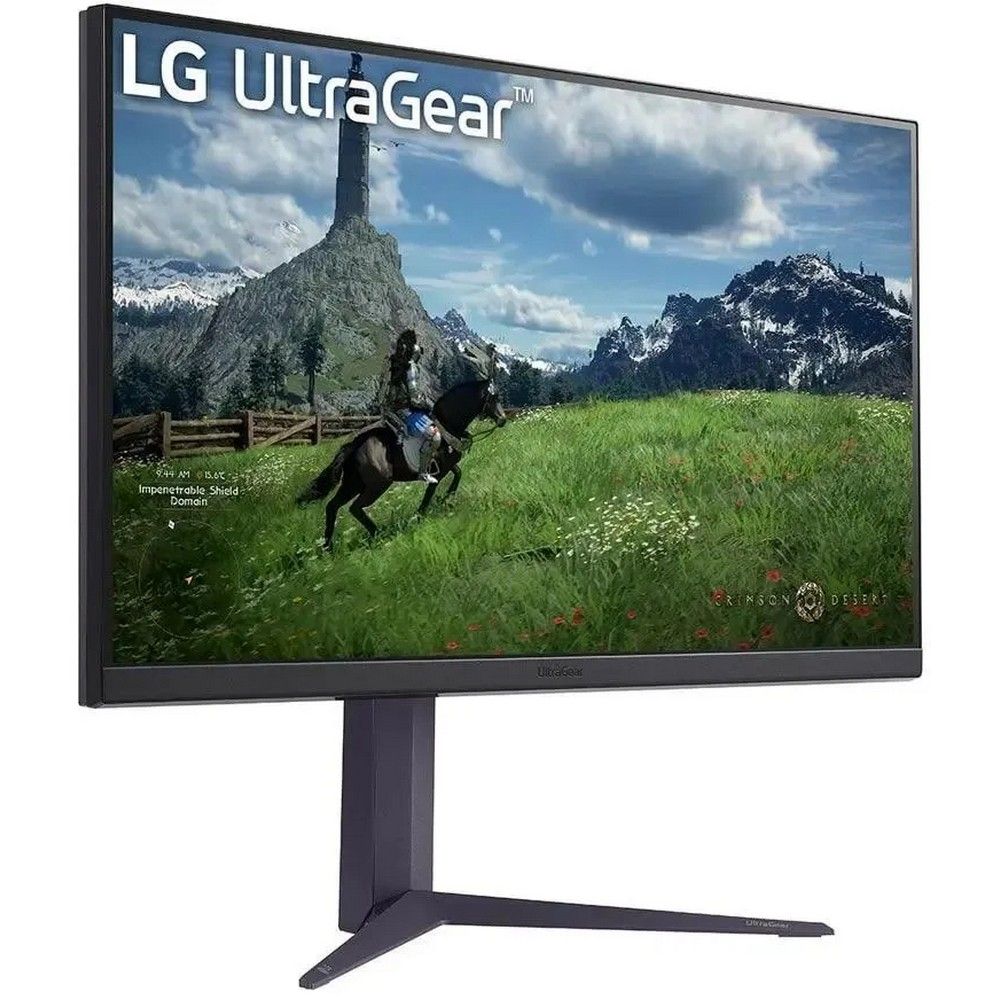 Монитор LG 31.5" UltraGear 32GS85Q-B черный IPS LED 16:9 HDMI матовая HAS 350cd 178гр/178гр 2560x144