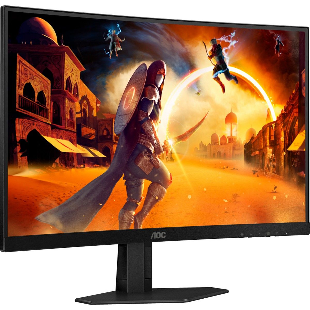 Монитор 27" AOC C27G4ZXE Black (VA, изогнутый, 1920x1080, 280Hz, 0.3 ms, 178°/178°, 300 cd/m, 8