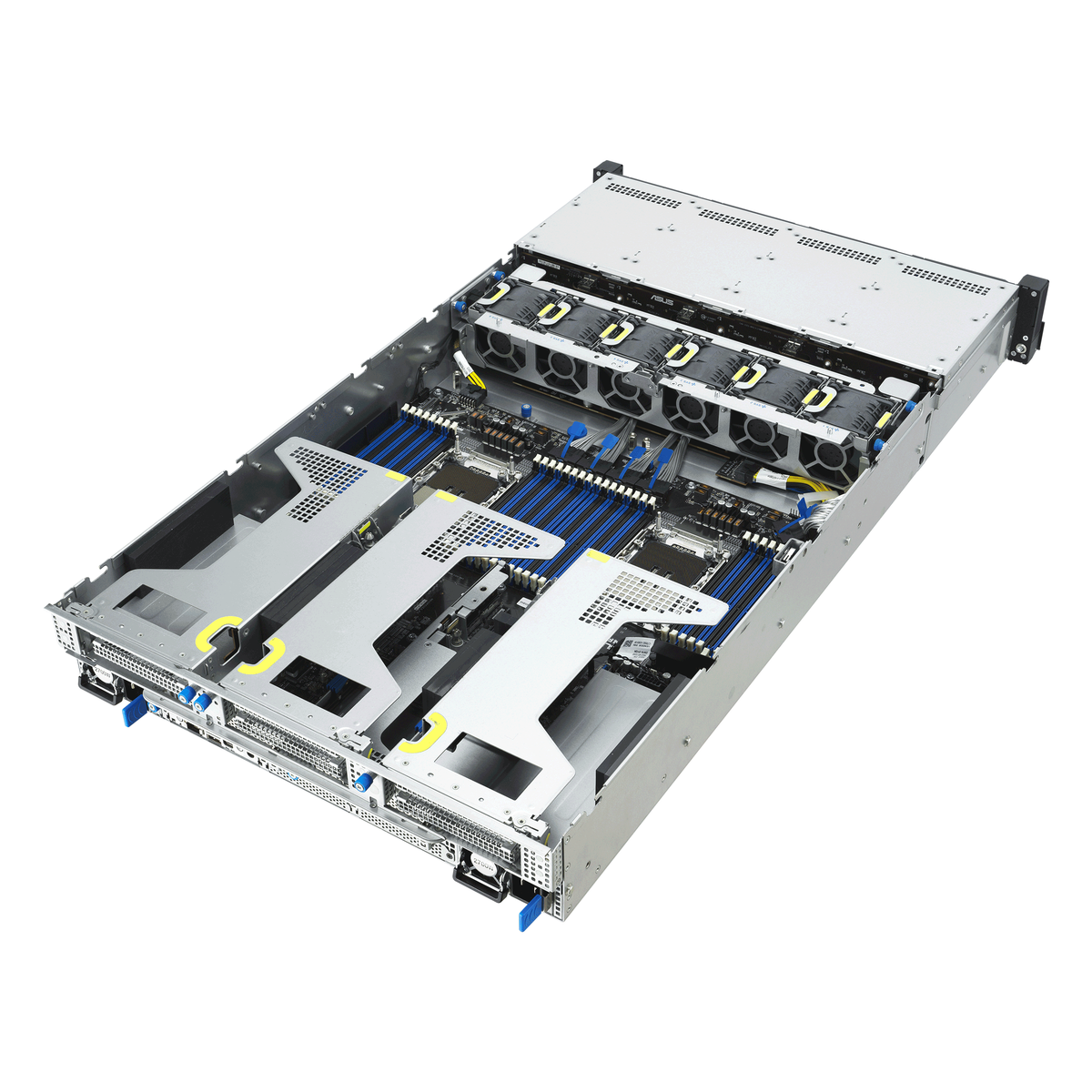 Серверная платформа ASUS RS720-E12-RS12U 2U ( 2 x Socket LGA4710, 32xDDR5, 12x2.5/3.5 HDD HS, 2xM.2-