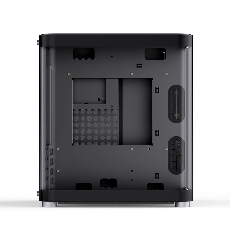 Корпус JONSBO TK-1 Black 2.0, Mini-Tower, no fan, 1xUSB-A 3.2 + 1xUSB-C 3.2, mATX, mITX Black
