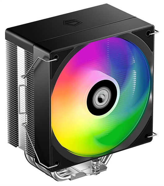 Устройство охлаждения(кулер) ID-Cooling SE-214-XT V2 ARGB Soc-AM5/AM4/1200/1700/1851 серебристый/черный 4-pin 16-27.2dB Al+Cu 200W 810gr Ret (SE-214-XT V2 ARGB)
