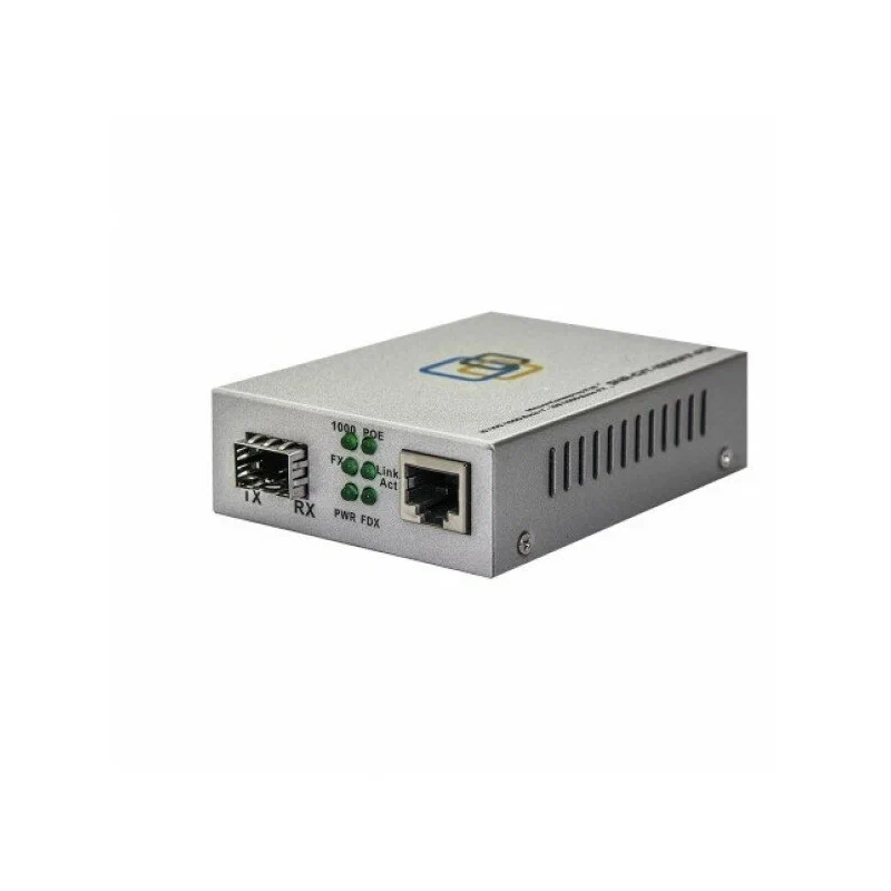 Медиаконвертер SNR Медиаконвертер  10/100/1000-Base-T / 1000Base-FX с SFP-портом