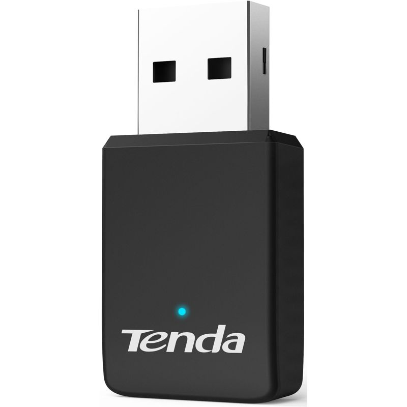 Адаптер беспроводной связи (Wi-Fi) Tenda U9 Двухдиапазонный Wi-Fi адаптер AC650 до 200 Мбит/с на 2.4
