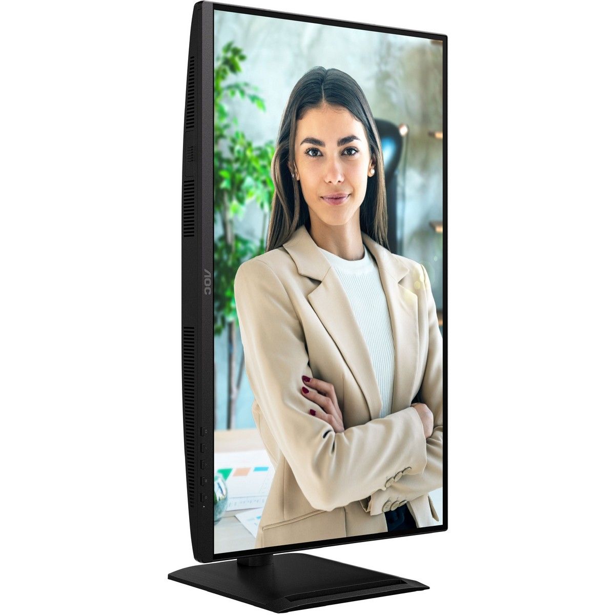 Монитор 27" AOC Q27P4U  IPS, 2560x1440, 120Hz, 4ms, 350сd/m, 1500:1 | 2xHDMI(2.0), DP(1.2), Typ