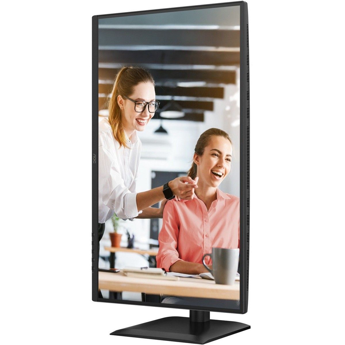 Монитор AOC 27" Q27E4CV черный IPS LED 16:9 HDMI M/M матовая HAS Piv 350cd 178гр/178гр 2560x1440 120