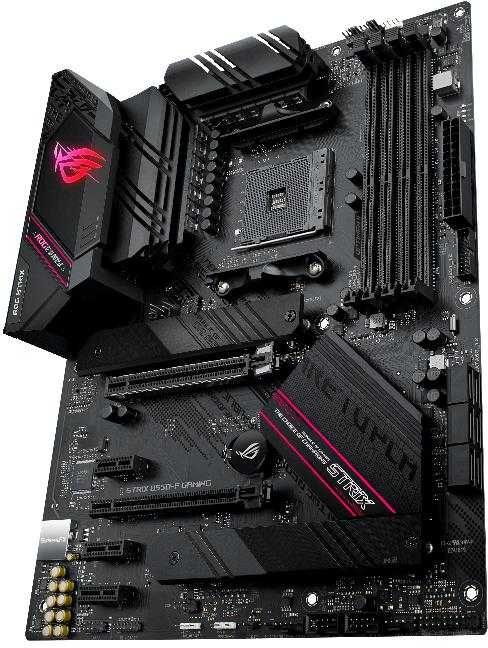 Материнская плата Asus ROG STRIX B550-F GAMING Soc-AM4 AMD B550 4xDDR4 ATX AC`97 8ch(7.1) 2.5Gg RAID