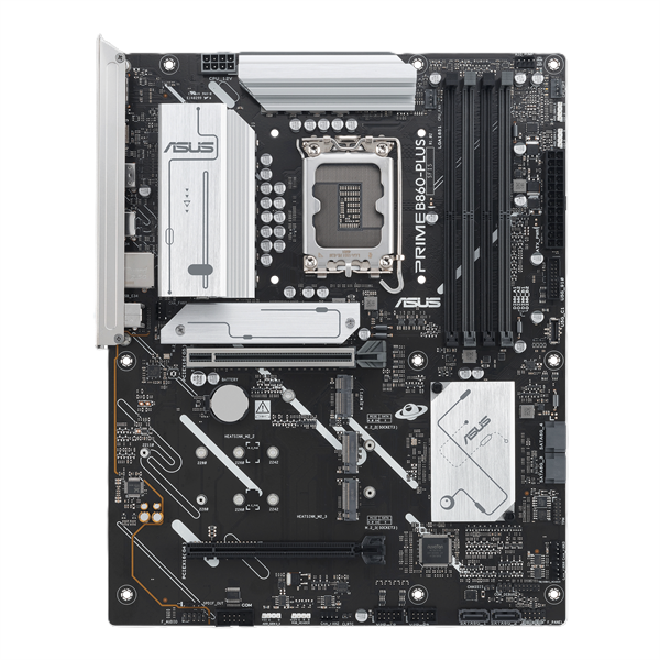 Материнская плата ASUS PRIME B860-PLUS-CSM, LGA1851, B860, 4*DDR5, 4*SATA, 2*M.2, 3*USB 3.2, 4*USB 2