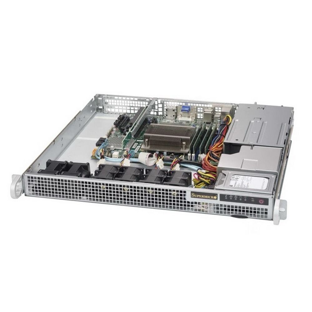 Серверная платформа SuperMicro SYS-1019S-M2 1U Rackmount  CSE-514-407C-1P  X11SSZ-QF  2xSATA3