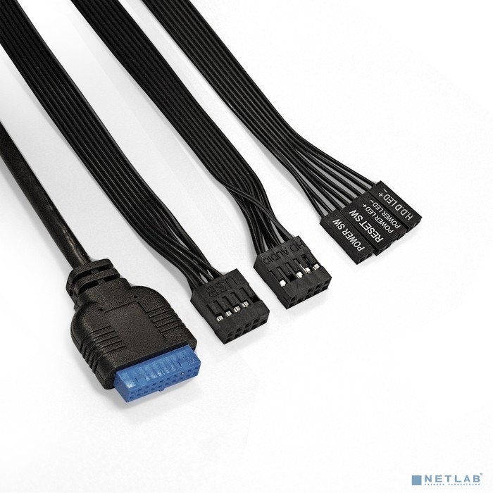 Exegate EX292859RUS Корпус Miditower ExeGate EVO-8243 (ATX, без БП, 2*USB+1*USB3.0, черный, 3 вент. 