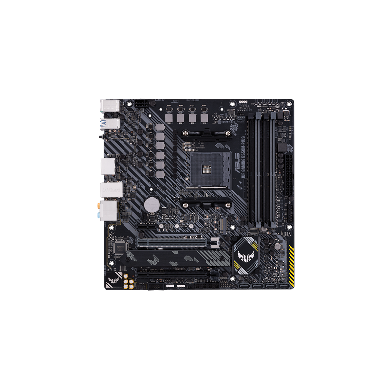 Материнская плата Asus TUF GAMING B550M-PLUS Soc-AM4 AMD B550 4xDDR4 mATX AC`97 8ch(7.1) 2.5Gg RAID+